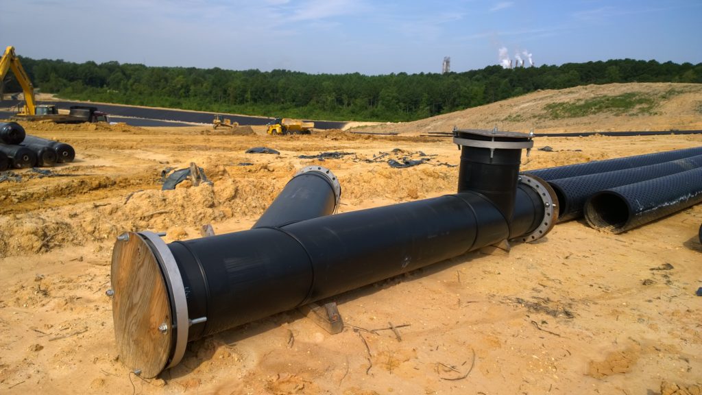 HDPE Leachate Collection Piping System | Georgia Pacific's East Landfill